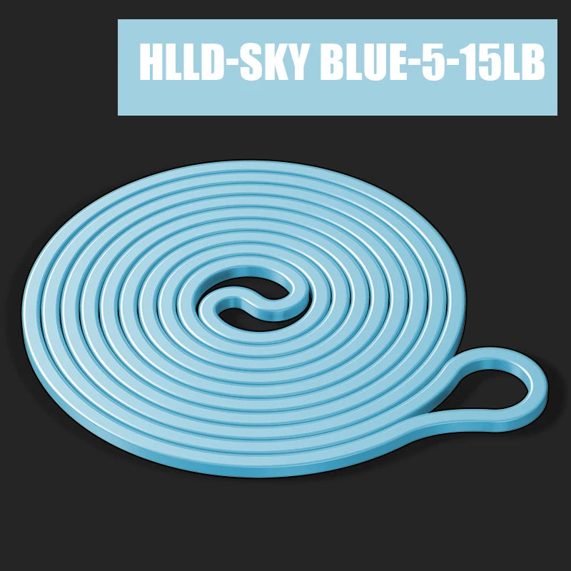 Versatile High Density Resistance Bands for Strength Training and Body Workouts - Fitness Assistance Set