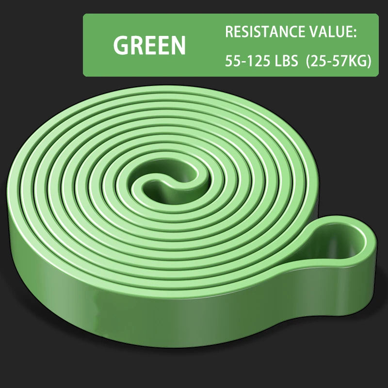 Versatile High Density Resistance Bands for Strength Training and Body Workouts - Fitness Assistance Set