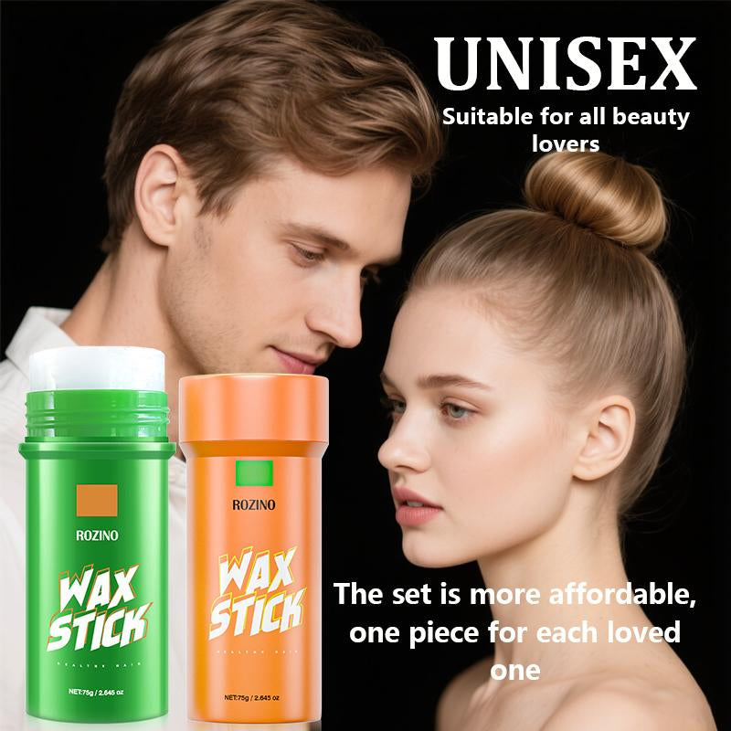 Unleash Your Style with ROZINO Hair Wax Stick - Maximum Hold & Nourishing Care in a Lightweight 75G Formula