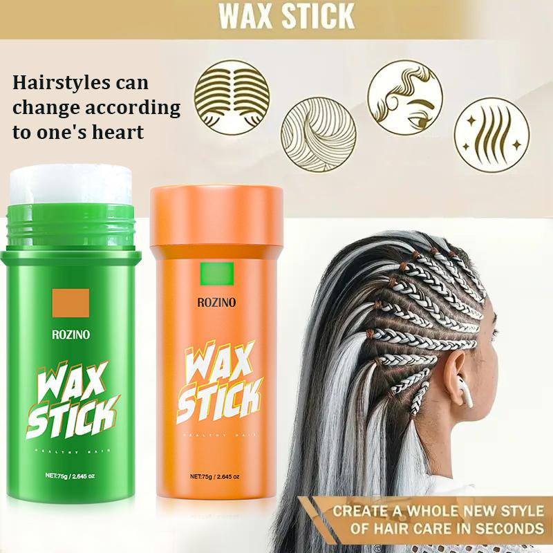 Unleash Your Style with ROZINO Hair Wax Stick - Maximum Hold & Nourishing Care in a Lightweight 75G Formula