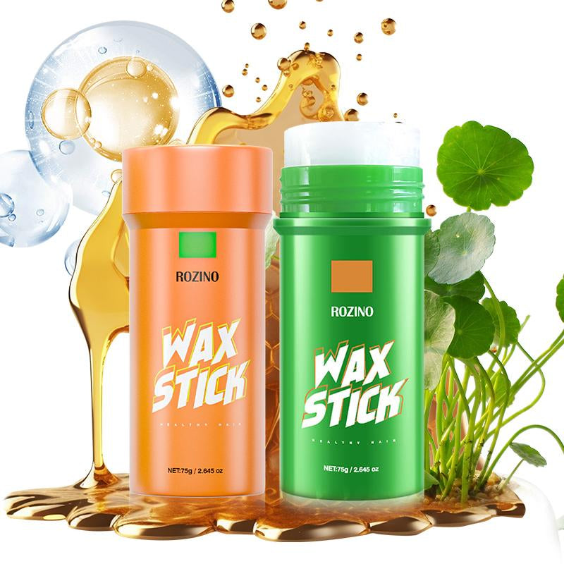 Unleash Your Style with ROZINO Hair Wax Stick - Maximum Hold & Nourishing Care in a Lightweight 75G Formula