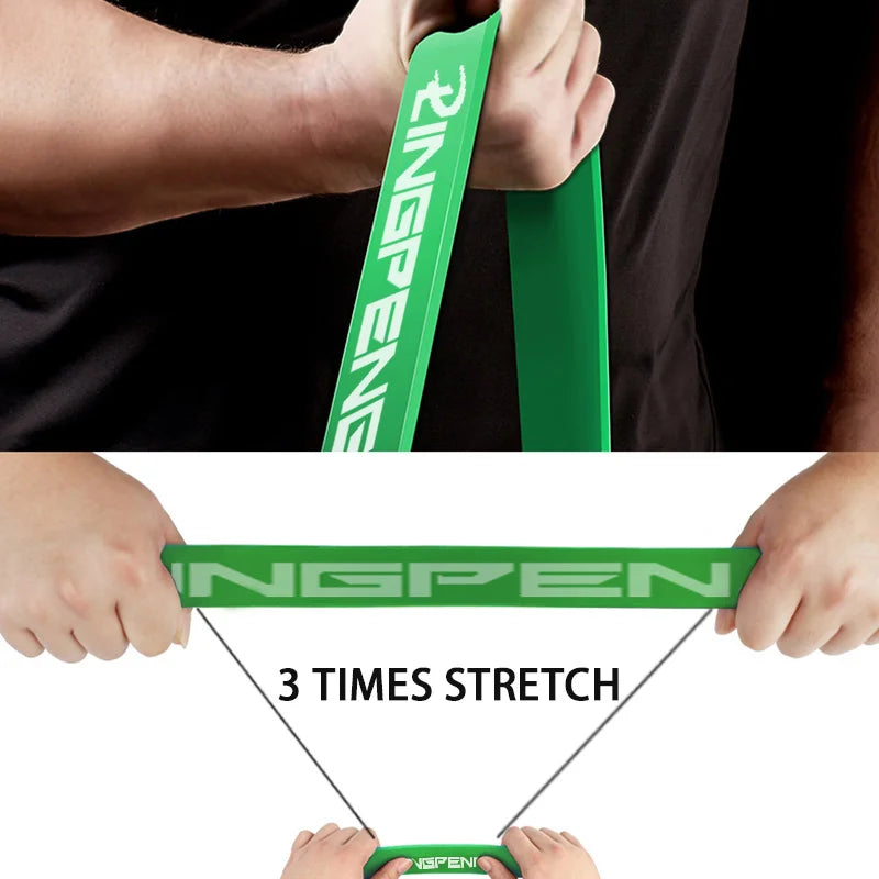 Versatile High Density Resistance Bands for Strength Training and Body Workouts - Fitness Assistance Set
