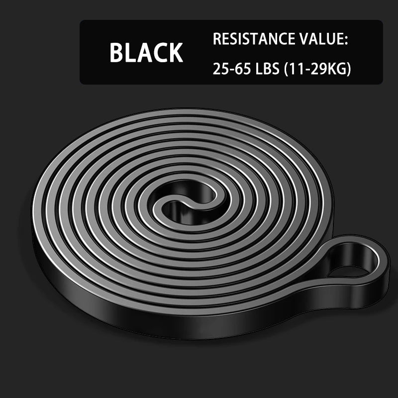 Versatile High Density Resistance Bands for Strength Training and Body Workouts - Fitness Assistance Set