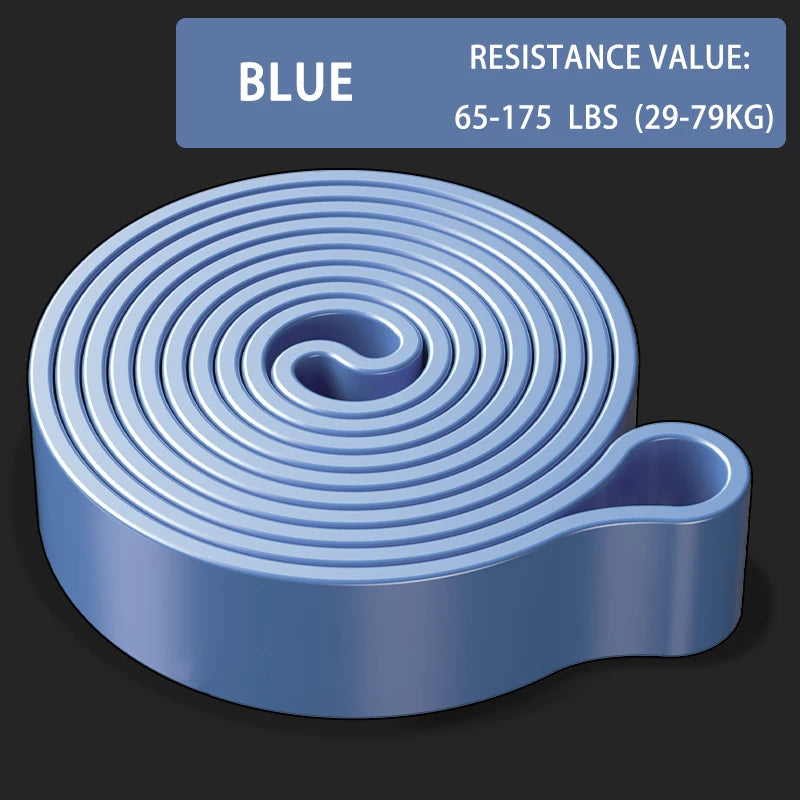 Versatile High Density Resistance Bands for Strength Training and Body Workouts - Fitness Assistance Set