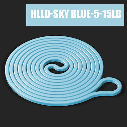Versatile High Density Resistance Bands for Strength Training and Body Workouts - Fitness Assistance Set