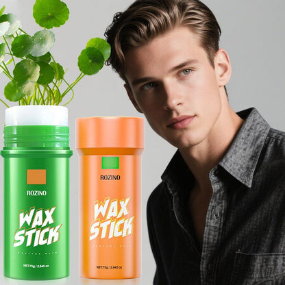 Unleash Your Style with ROZINO Hair Wax Stick - Maximum Hold & Nourishing Care in a Lightweight 75G Formula