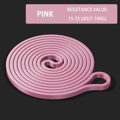 Versatile High Density Resistance Bands for Strength Training and Body Workouts - Fitness Assistance Set