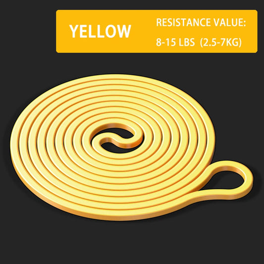 Versatile High Density Resistance Bands for Strength Training and Body Workouts - Fitness Assistance Set